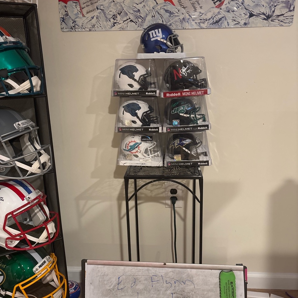 NFL Autographed Mini Helmets Bulk Sale! All certified with authenticity!